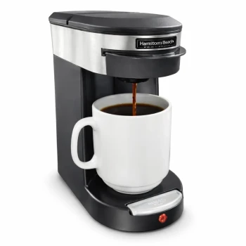 Hamilton Beach, Stainless Steel Single Serving Pod Coffee Maker 120V, 500W