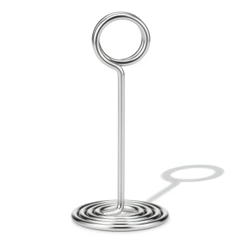 American Metalcraft, Number Stand, Stainless Steel, Chrome