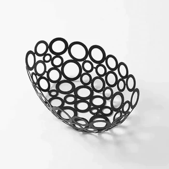 American Metalcraft, Oval Go-Go Basket, 22.9 cm Length, 15.2 cm Width, 7.6 cm Height