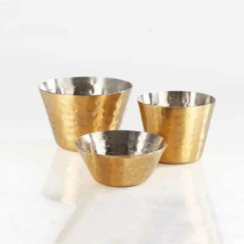 American Metalcraft, Sauce Cup, Stainless Steel, Gold, 6 cm Diameter, 5 cm Height