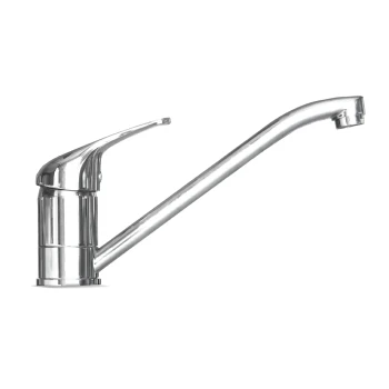 Polare Kitchen Sink Faucet Deck Mounted with Long Swivel Spout