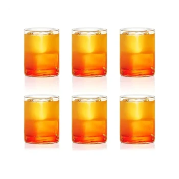 Borosil, Juice Glasses, 120 ml Capacity, Set of 6