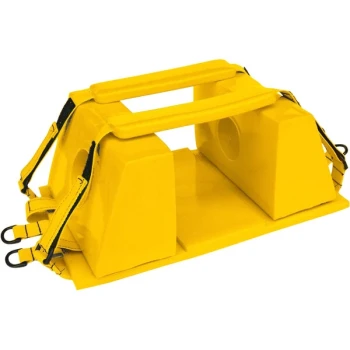 Kemp USA Yellow Head Immobilizer Set 10-001-YEL
