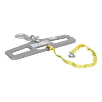 Vestil 24" x 3/4" x 15" Steel Swivel Fork Truck Hook Plate LM-HP6-S - 6,000 lb. Capacity