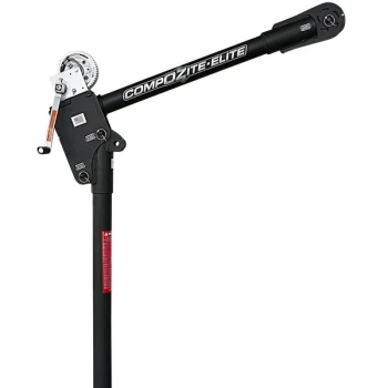 OZ Lifting Products Compozite Elite Davit Crane with Manual Winch OZCF1200DAV - 1200 lb. Capacity