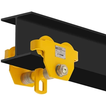 OZ Lifting Products 1 Ton Push Beam Trolley OZ1PBT