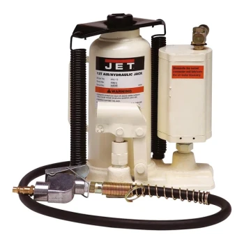 JET AHJ Series 12 Ton Air / Hydraulic Bottle Jack JET456612