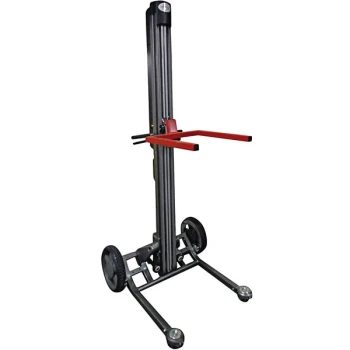 Magliner LiftPlus 350 lb. 72" Industrial-Use Folding Lift with 25" Chassis and 20" x 30" Straight Forks LPS7225NE1