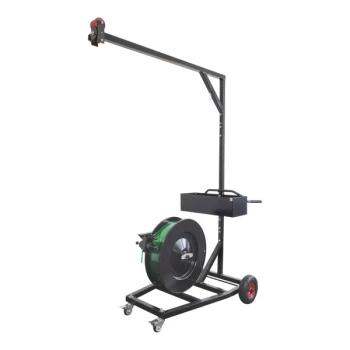 Encore Packaging Mobile Oscillated-Wound Strapping Dispenser with Tool Mast EP-3550