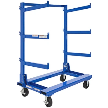 Vestil 30" x 48" Cantilever Cart with 6 Adjustable Arms CANT-3048 - 2,000 lb. Capacity