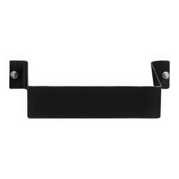 Durable 14" x 3" x 3" Wheel Chock Wall Hanger WCHANGERBK