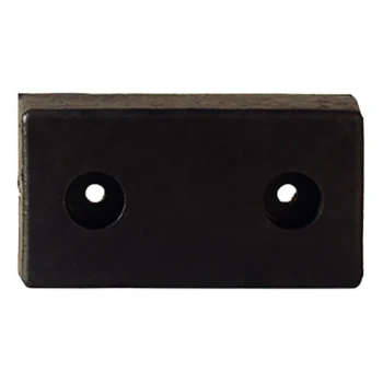Durable 18" x 4" x 10" Molded Rubber Dock Bumper M-M18G