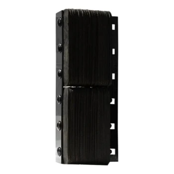 Durable 10 1/4" x 4 1/2" x 24" Standard Dock Bumper with Flat Side B4524-11-P1