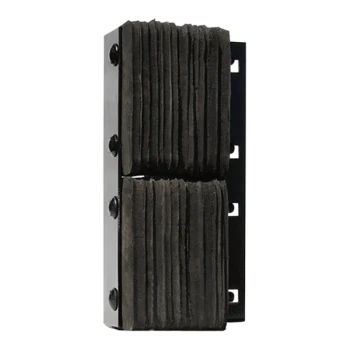 Durable 10 1/4" x 6" x 20" Standard Dock Bumper with Flat Side B620-11-P1
