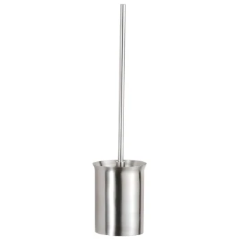 Bobrick B-544 Toilet Bowl Brush and Holder with Satin Finish