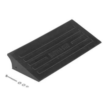 Vestil 23 1/4" x 10" x 3 11/16" Rectangular Rubber Multi-Purpose Ramp MRR-2310 - 5,000 lb. Capacity