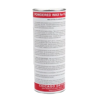 Chicago Dryer 4006-000-01 Powdered Wax 1.5lb