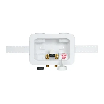 Oatey 38241 1/4 Turn F1807 PEX Washing Machine Outlet Box