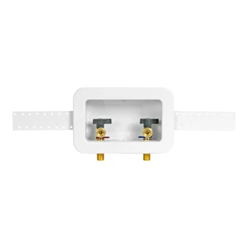 Oatey Centro II 38152 Quarter-Turn F1960 PEX Washing Machine Outlet Box