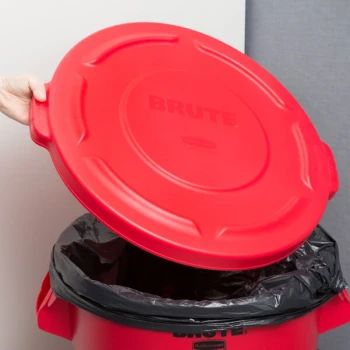Rubbermaid® FG261960RED BRUTE 20 Gallon Red Round Trash Can Lid