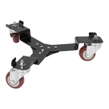 Vestil Black Steel Keg Transport Skate for 22 Gallon Keg KT-S-16-200-BK - 200 lb. Capacity