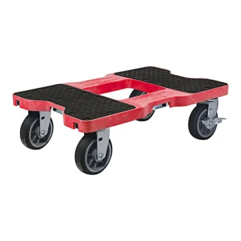 Snap-Loc E-Track All-Terrain 1500 lb. Red Dolly SL1500D6R