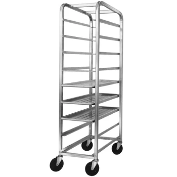 Channel 518SP6 Bottom Load Stainless Steel Platter Rack - 11 Shelf