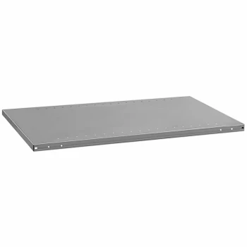 Hallowell Hi-Tech 18" x 36" Gray Medium-Duty Shelf for Free-Standing Shelving