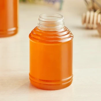 8 oz. (12 oz. Honey Weight) Skep PET Sauce / Honey Bottle - 400/Case