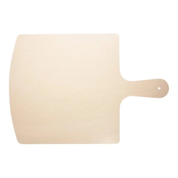 VerTerra 11" Large Square Compostable Single-Use Balsa Wood Cheese Board - 50/Case
