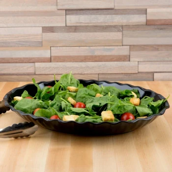 Cambro DP15110 3.4 Qt. Black Deli Crock