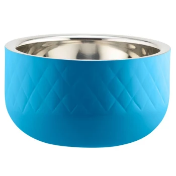 Bon Chef Diamond Collection Cold Wave 1 Qt. Caribbean Blue Triple Wall Bowl