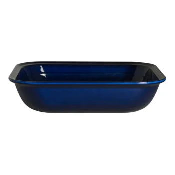 Creations Brooklyn from Steelite International 3.5 Qt. Blue Melamine Rectangular Bowl - 6/Case