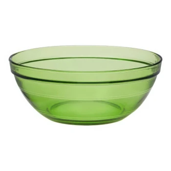 Duralex Gigogne 51.2 oz. Green Glass Bowl - 24/Case