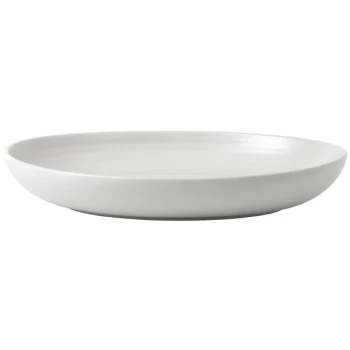 Dudson EP267 Evo 38.75 oz. Matte Pearl Deep Oval Stoneware Bowl by Arc Cardinal - 12/Case