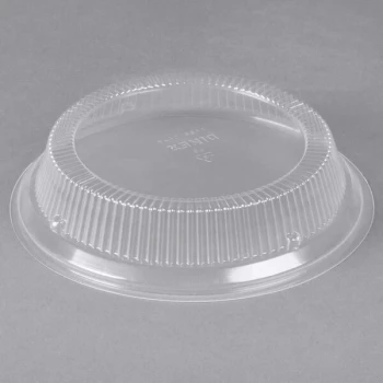 Dinex DX11890174 Classic Clear Disposable Tulip Bowl Dome Lid - 1,000/Case