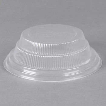 Dinex DX11880174 Classic Clear Disposable Lid for Dinex China Bread Plates & Fruit Bowls - 500/Case