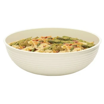 Cambro 5.8 Qt. White Camwear® Round Ribbed Bowl