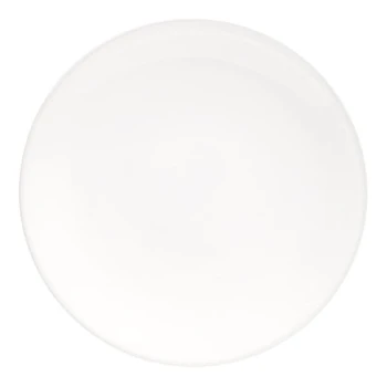 Front of the House Catalyst 11" European White Coupe Round Porcelain Plate - 4/Case