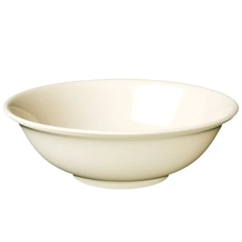 Thunder Group NS5060T Nustone Tan Melamine Rimless Bowl 22 oz. - 12/Pack