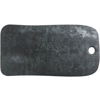 cheforward™ by GET Lapis 15" x 8 3/4" Rectangle Gray Granite Melamine Serving Board - 12/Case