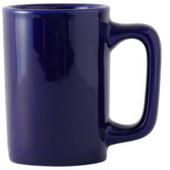 Tuxton BCM-1007 10 oz. Texan Cobalt China Mug - 24/Case