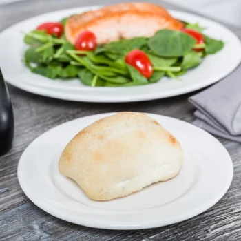 Tuxton ASU-002 San Marino AlumaTux Pearl White (European White) 6 1/4" China Plate - 36/Case