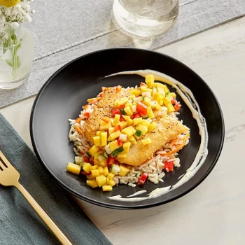 Acopa 9" Matte Black Stoneware Coupe Plate - 24/Case