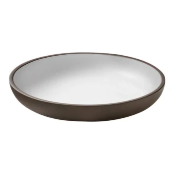 Playground ReNew 10 1/4" White Eco-Gres Deep Coupe Plate - 6/Case