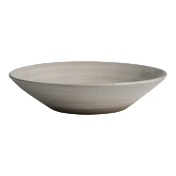 Maham Studio Carnaby from Steelite International 1 qt. Round Dove Stoneware Bowl - 24/Case