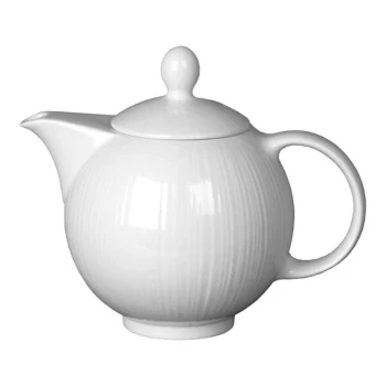 Steelite Distinction Spyro White Lid for 12 oz. Teapot - 12/Case