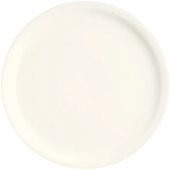 RAK Porcelain Ska 11" Ivory Narrow Rim Porcelain Flat Plate - 12/Case