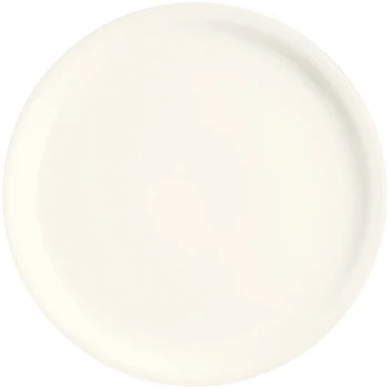 RAK Porcelain Ska 9 7/16" Ivory Narrow Rim Porcelain Flat Plate - 12/Case