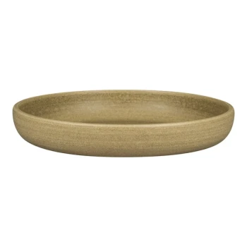RAK Porcelain Rakstone Selva 10 3/16" Beige Porcelain Deep Plate - 2/Case